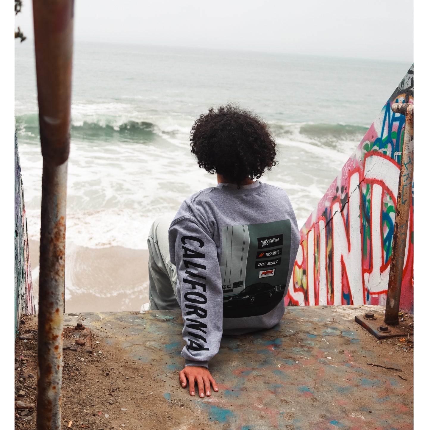 DYNO TUNED CREWNECK—GREY