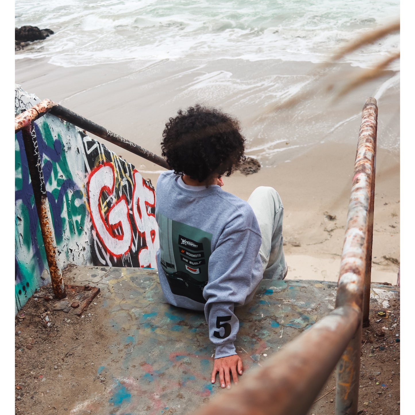 DYNO TUNED CREWNECK—GREY