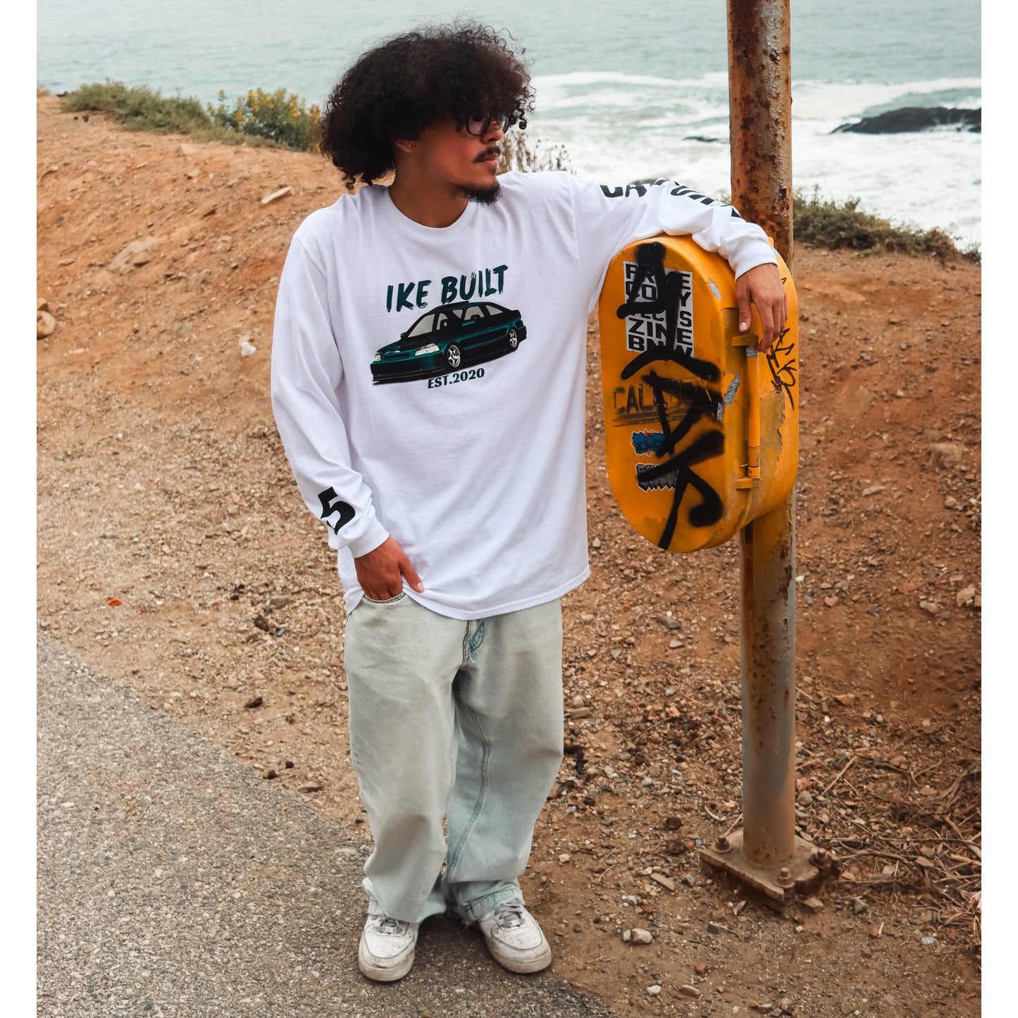 DYNO TUNED LONG SLEEVE—WHITE