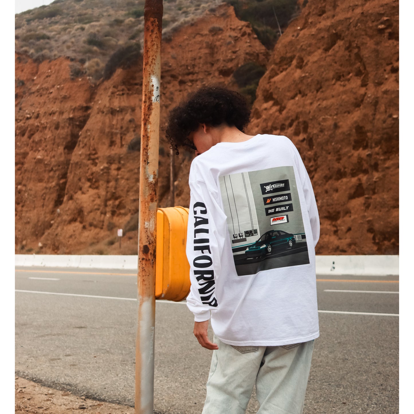 DYNO TUNED LONG SLEEVE—WHITE
