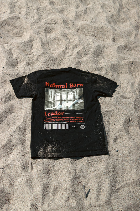 NATURAL BORN LEADERS T-SHIRT—BLACK